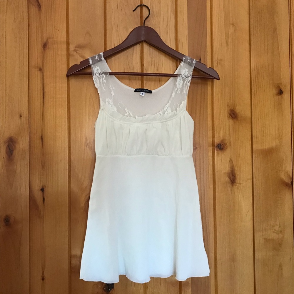 Boston Proper lacy tank, Small